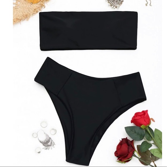 Other - Brand New Hight Cut Bandeau Bathing Suit